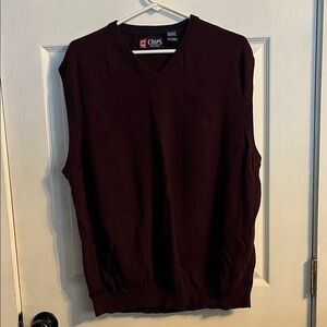 Chaps Men’s Berry Colored Vest